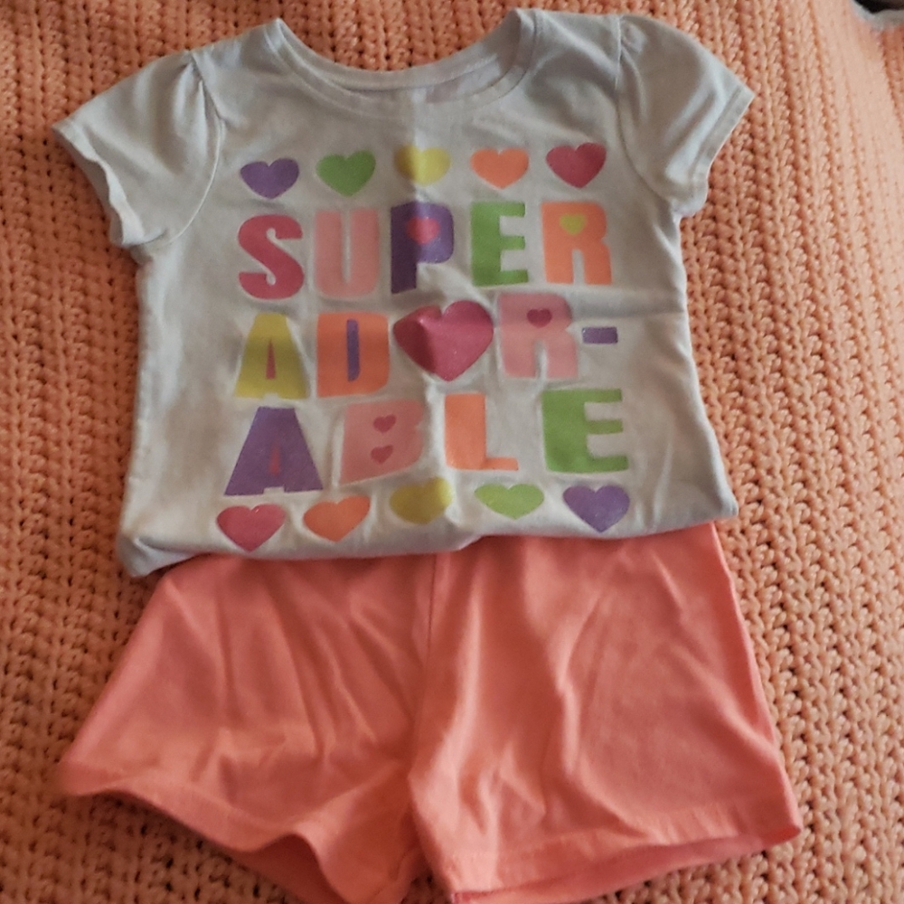 5 for 20 2 pc T-shirt and shorts 027